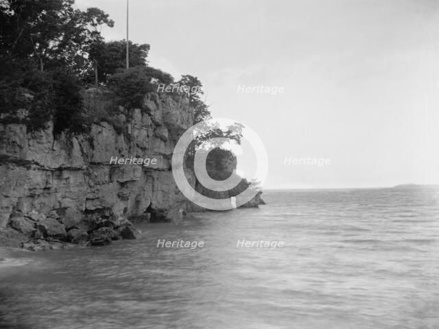Needle's eye, Gibraltar, Put-in-Bay, Ohio, between 1880 and 1899. Creator: Unknown.