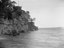 Needle's eye, Gibraltar, Put-in-Bay, Ohio, between 1880 and 1899. Creator: Unknown
