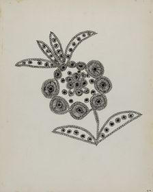 Needlework, c. 1936. Creator: Lena Nastasi