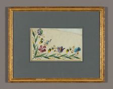 Needlework Design, France, 1801/25. Creator: Unknown