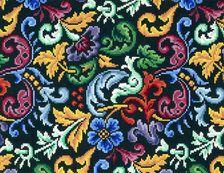 Needlework pattern, c1870-1900. Creator: Ludwig Wilhelm Wittich