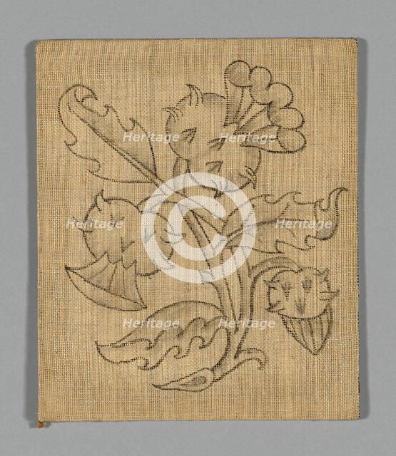 Needlework Pattern, England, 17th century. Creator: Unknown.