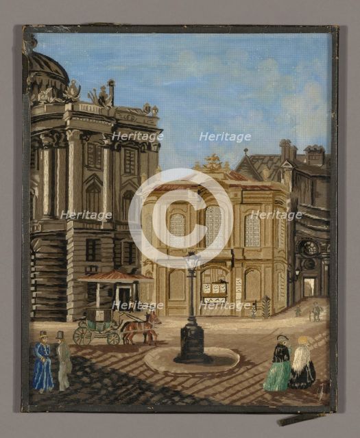 Needlework Picture, Vienna, 1875/1900. Creator: Unknown.