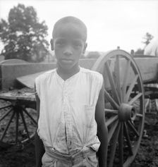 Negro child on the Mississippi Delta, 1936. Creator: Dorothea Lange