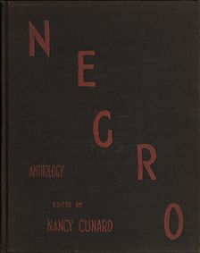 Negro anthology': 1931-1933, 1934. Creator: Unknown