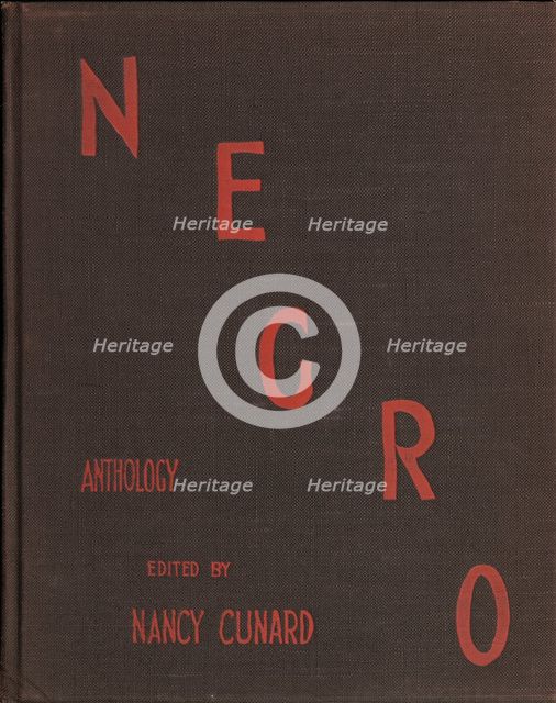 'Negro anthology': 1931-1933, 1934. Creator: Unknown.