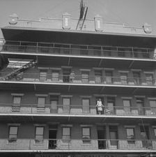 Negro apartment house, Jacksonville, Florida, 1943. Creator: Gordon Parks