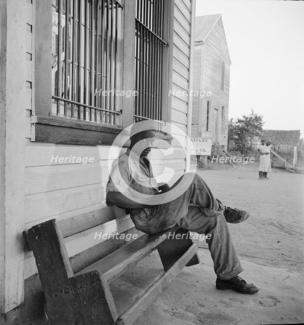 Negro boy, Hill House, Mississippi, 1936. Creator: Dorothea Lange.