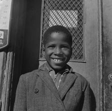 Negro boy, Washington, D.C., 1942. Creator: Gordon Parks