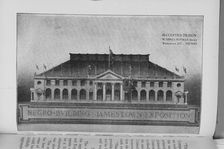 Negro building, Jamestown Exhibition, 1911. Creator: Unknown