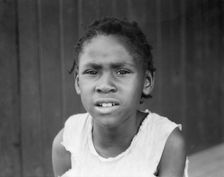 Negro girl, Hill House, Mississippi, 1936. Creator: Dorothea Lange