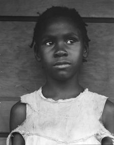 Negro girl, Hill House, Mississippi, 1936. Creator: Dorothea Lange