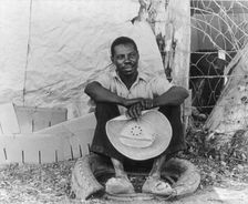 Negro field worker, Holtville, Imperial Valley, California, 1935. Creator: Dorothea Lange