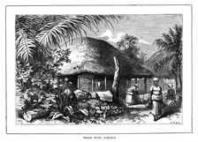 Negro Huts, Jamaica 19th century