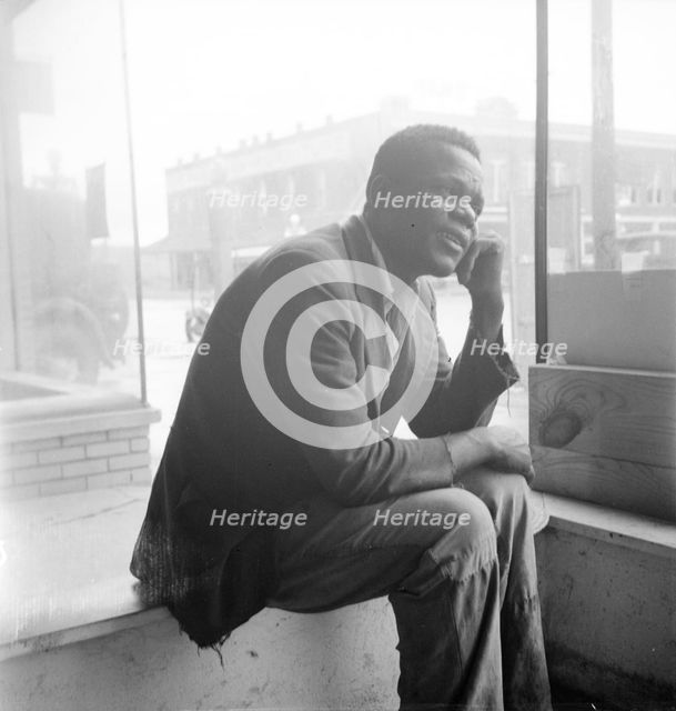 Negro in Greenville, Mississippi, 1936. Creator: Dorothea Lange.