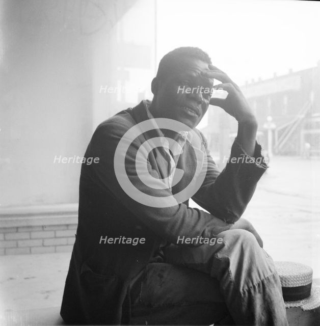 Negro in Greenville, Mississippi, 1936. Creator: Dorothea Lange.