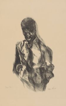 Negro Man, ca.1935 - 1943. Creator: Nan Lurie