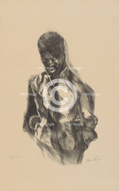 Negro Man, ca.1935 - 1943. Creator: Nan Lurie.