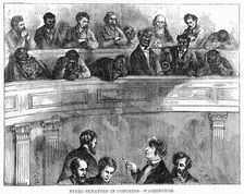 Negro Senators in Congress - Washington 1868