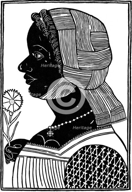Negro woman, late 15th century. Artist: Unknown