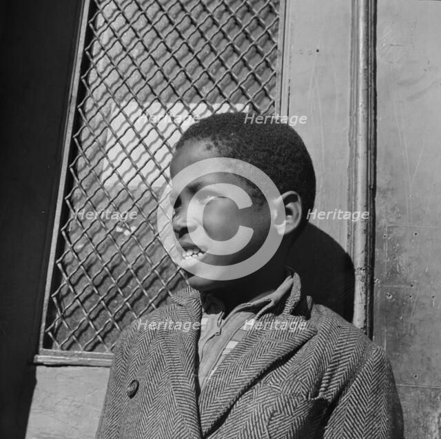 Negro youth, Washington, D.C., 1942. Creator: Gordon Parks.