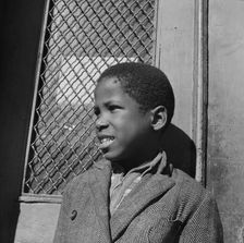 Negro youth, Washington, D.C., 1942. Creator: Gordon Parks