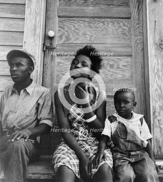 Negroes under the National Youth Administration, Live Oak, Florida, 1936. Creator: Dorothea Lange.
