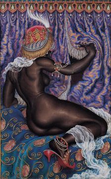 Négresse, 1927. Creator: Nikolay Kalmakov