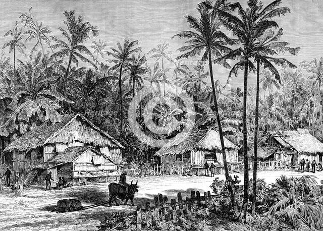 Negritos, Malaysia, 19th century. Artist: Dosso