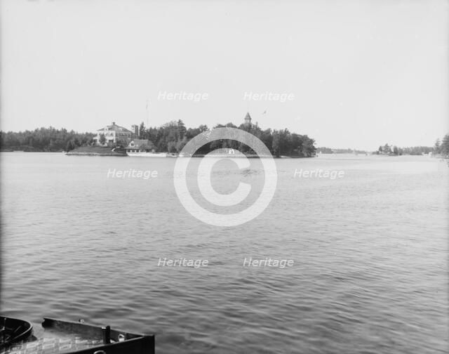 Neh-mahdin [i.e. Neh-Mahbin], Thousand Islands, St. Lawrence River, (1901?). Creator: Unknown.