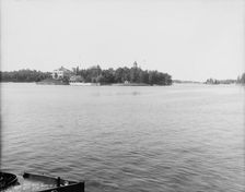 Neh-mahdin [i.e. Neh-Mahbin], Thousand Islands, St. Lawrence River, (1901?). Creator: Unknown