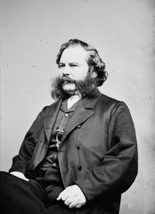 Nehemiah Perry of New Jersey, between 1855 and 1865. Creator: Unknown
