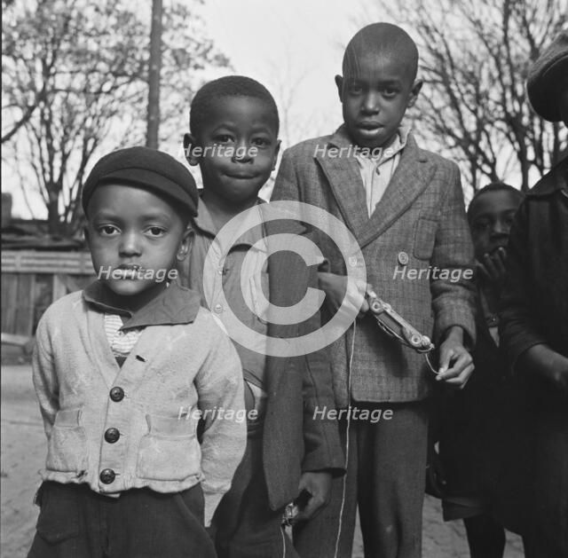 Neighborhood children, Washington, D.DC, 1942. Creator: Gordon Parks.