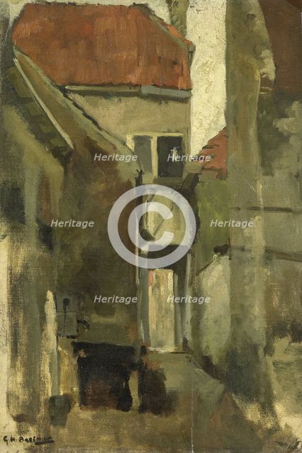 Neighborhood Street in Rijswijk near The Hague, c.1880-c.1923. Creator: George Hendrik Breitner.