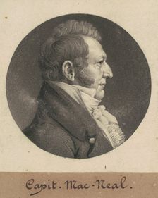 Neil McNeill, 1809. Creator: Charles Balthazar Julien Févret de Saint-Mémin