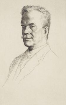 Neil Munro, 1920. Creator: William Strang