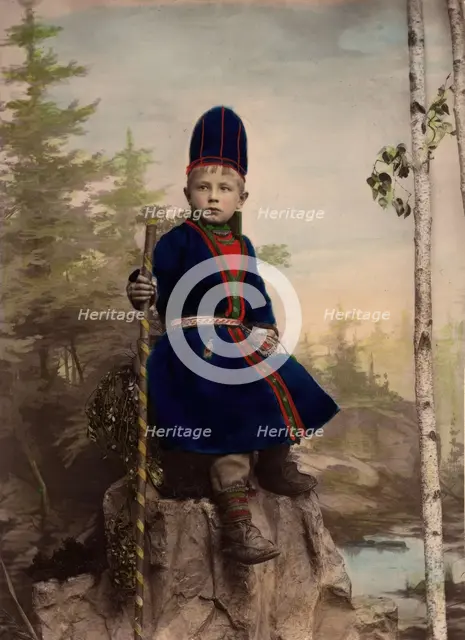 Nejla Åren, Frostviken, 1890-1900.  Creator: Helene Edlund.