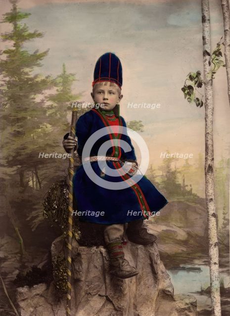 Nejla Åren, Frostviken, 1890-1900.  Creator: Helene Edlund.