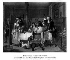 Nell Gwyn selling Ballards (19th century)