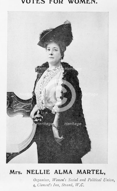 Nellie Alma Martel, c1908. Creator: Unknown.
