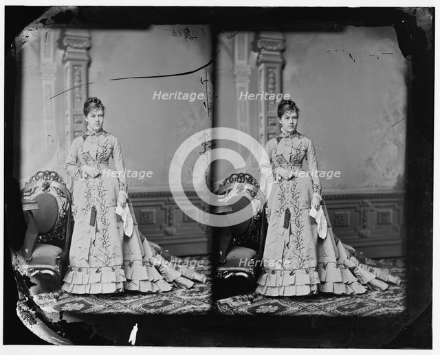 Nellie Grant Sartoris, 1865-1880. Creator: Unknown.