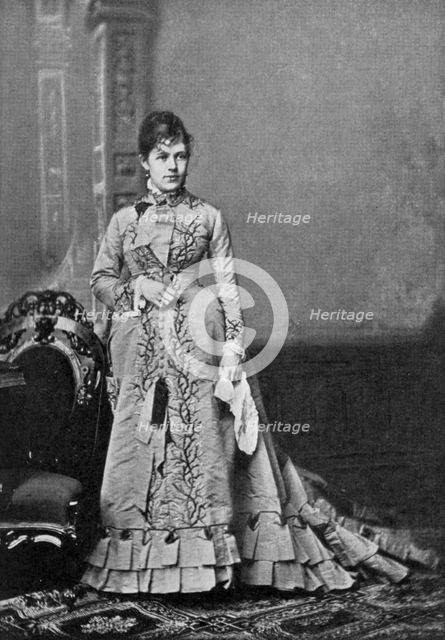 Nellie Grant Sartoris, daughter of Ulysses S Grant, 19th century, (1908). Artist: Unknown