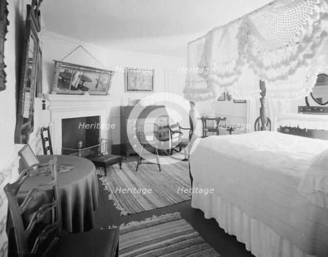 Nellie [i.e. Nelly] Custis's room at Mt. Vernon, c.between 1910 and 1920. Creator: Unknown.