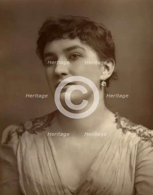 Nelly Bromley, British actor and singer, 1882. Artist: St James's Photographic Co