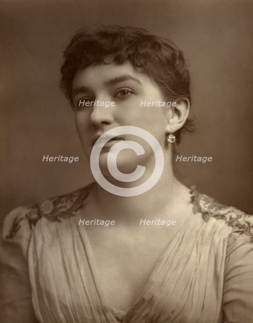 Nelly Bromley, British actor and singer, 1882. Artist: St James's Photographic Co