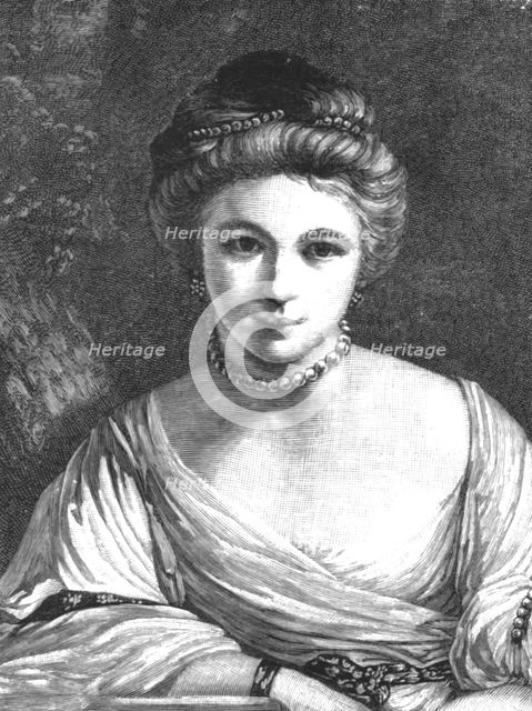 ''Nelly O'Brien, after Sir Joshua Reynolds', 1891. Creator: Unknown.