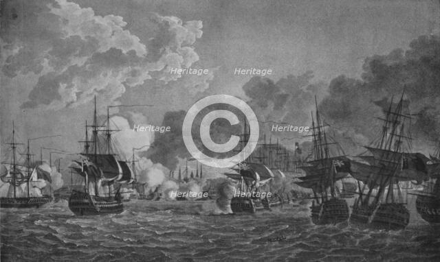 'Nelson at Copenhagen', c1801. Artist: Dominic Serres.