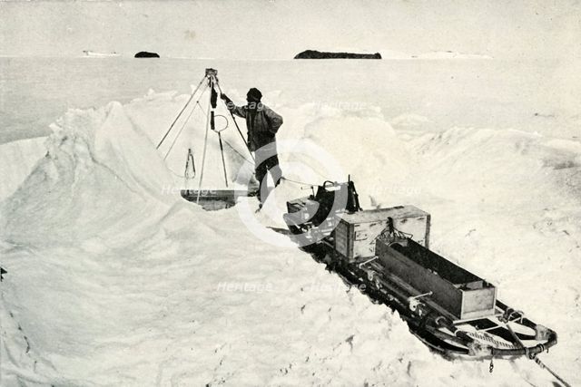 'Nelson and His Gear', c1911, (1913). Artist: Herbert Ponting.