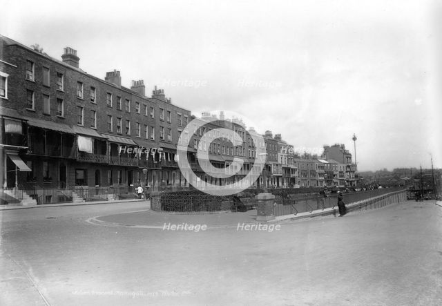 Nelson Crescent, Ramsgate, Kent, 1890-1910. Artist: Unknown
