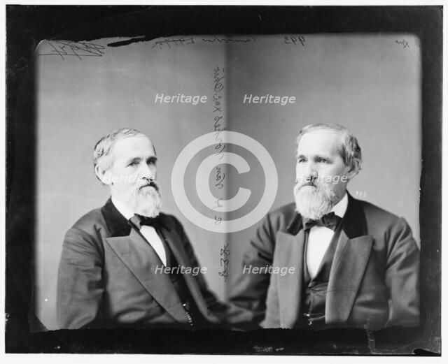 Nelson Holmes Van Vorhes of Ohio, 1865-1880.  Creator: Unknown.